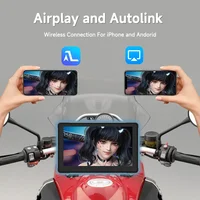 7 Inch Motorcycle Multimedia Player IP67 Waterproof GPS Navigation Recorder Wireless CarPlay Android Auto Touch Screen Bluetooth - Image 4
