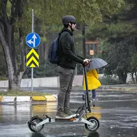 Trottinette électrique TODIMART G2-ZX 10 pouces pour adultes, moteur 500W, 48V 13Ah, autonomie 40-60 km, trottinette électrique pliable avec double freinage, certifiée ABE 7