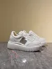 Women Internal Height Increasing Pumps Fashion Thick Bottom Casual Shoes Lace Up Versatile Spring Ladies Platform Walking Shoes 4