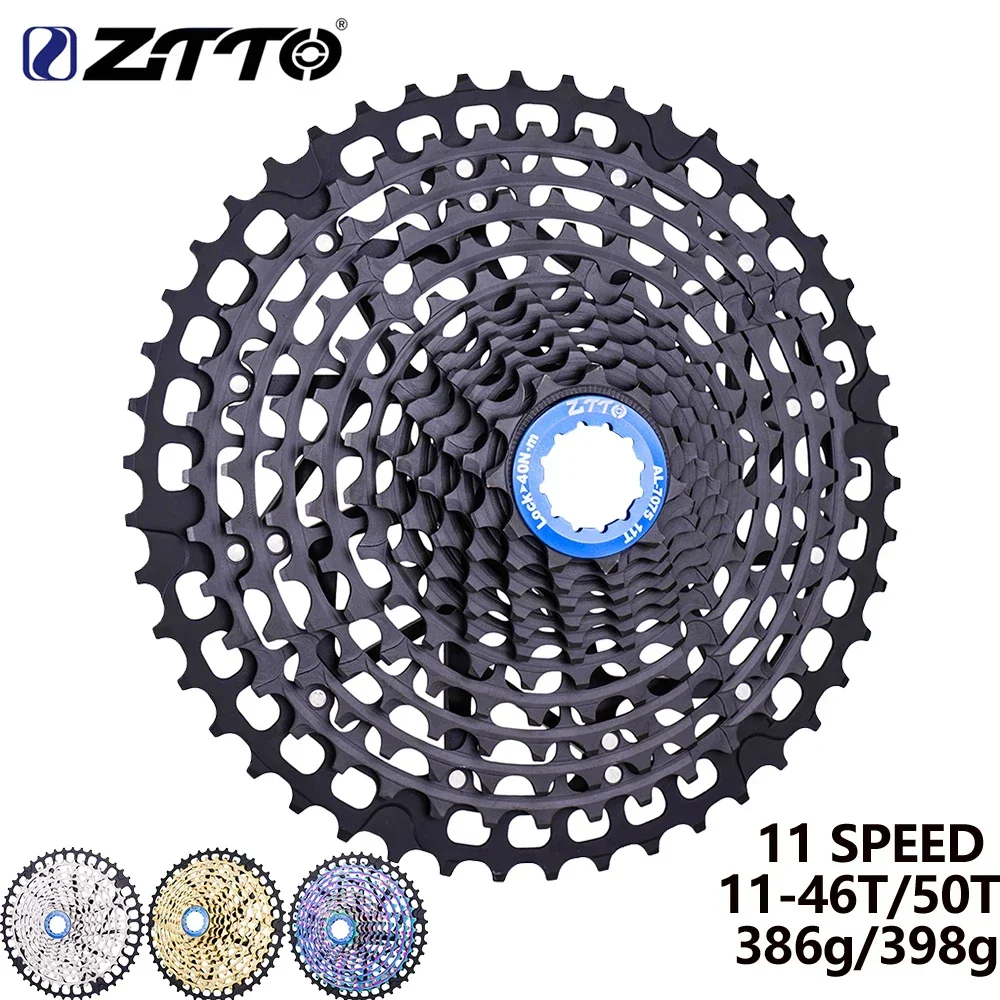 Bicycle Cassette Bicycle Sprocket Gear Bicycle Parts Bike Sprocket Bike Freewheel ZTTO MTB Bike 11 Speed Ultralight Cassette 11s 11-46T Rainbow k7 11V 46T Sprocket 11S 50T Freewheel HG System For GX X1 NX M8000