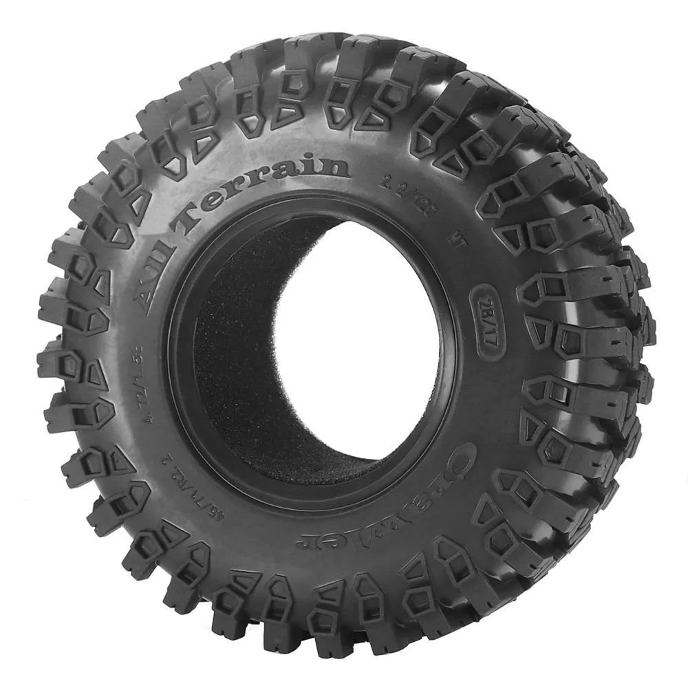 2.2 Inch G8 120*48mm Rubber Tire For 1/10 Rc Crawler Car Trax Trx4