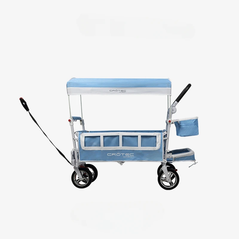 New Camping Car Baby Stroller Twin Sit-and-recline Outdoor Camping Dining Truck Foldable High-rise Landscape Twin Car
