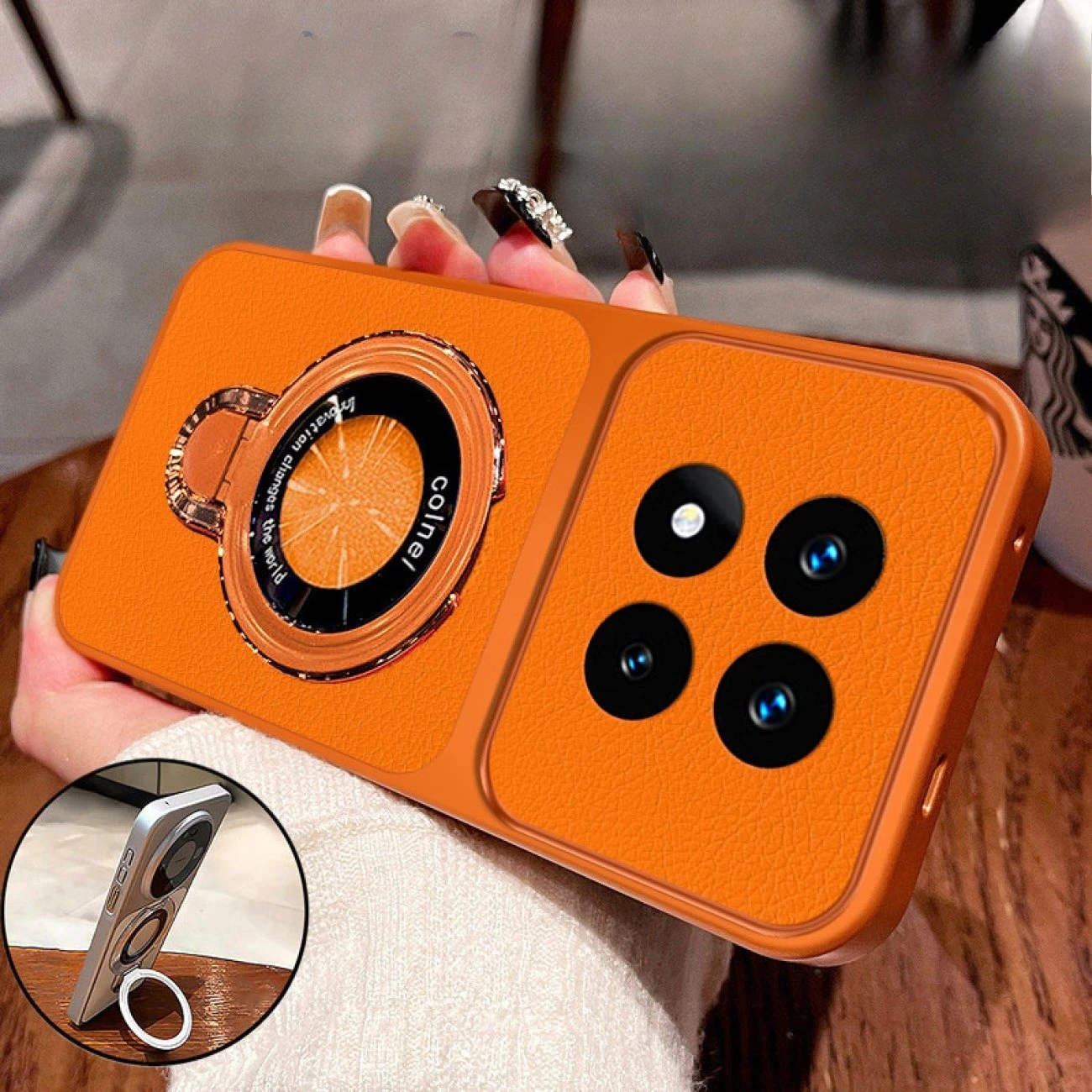 Luxury PU Leather Magnetic Stand Case - Soft Ultra Thin Back Cover