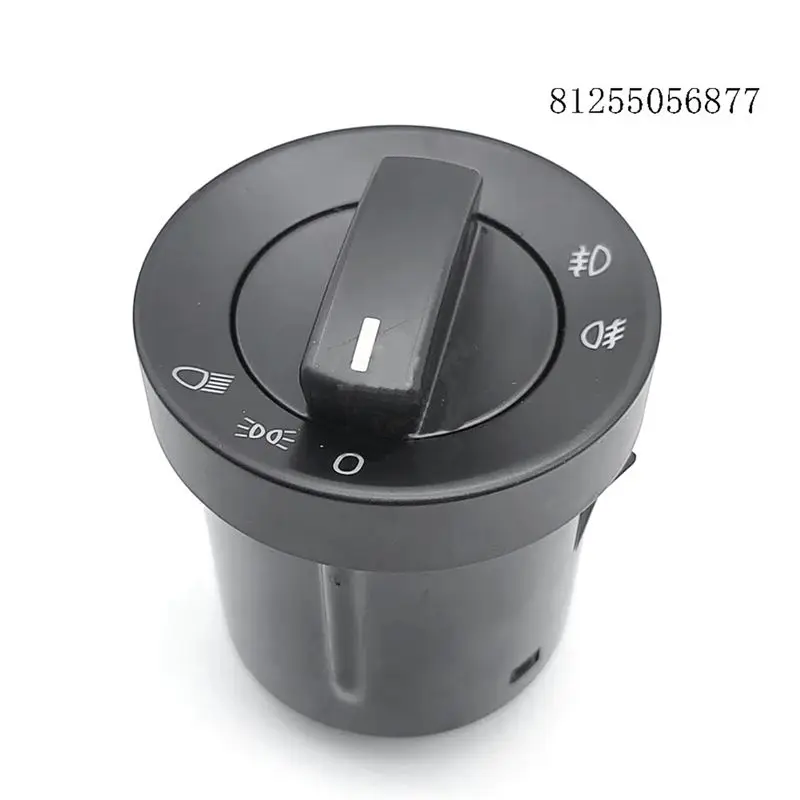 A58X-81255056877 MAN TGA/TGL/TGM/TGS/TGX 트럭 헤드라이트 조정 스위치 부품용 로터리 스위치