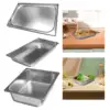 Food Pan Half Size Hotel Pan for Food for Commercial Kitchen Restaurants 4