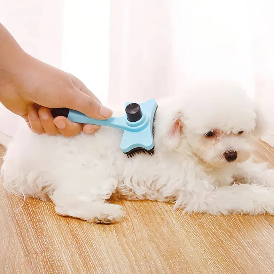 Self Cleaning Dog and Cat Grooming Brush