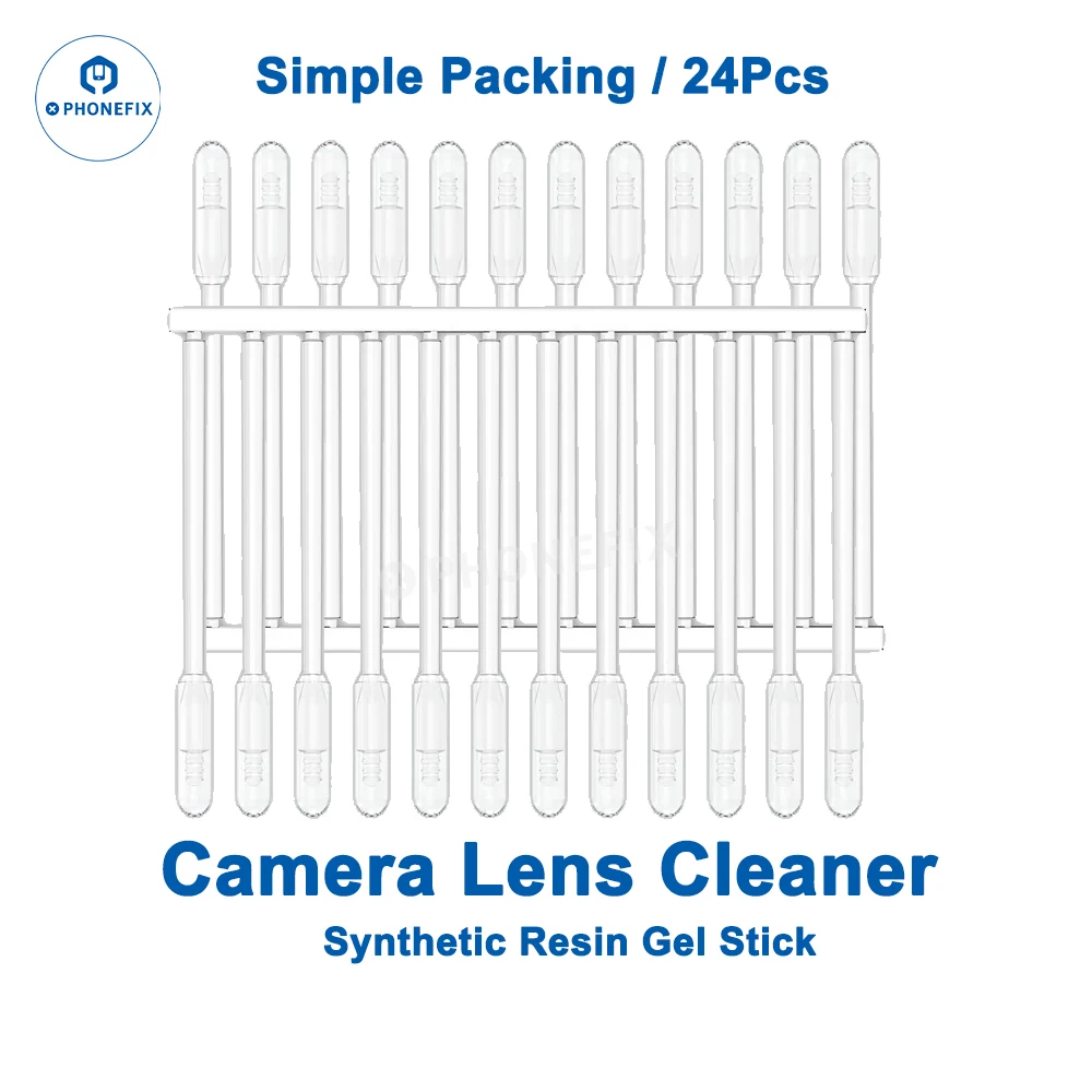מנקה עדשה נייד למצלמה 2UUL עשוי מרזין סינטטי להסרת אבק וטביעות אצבע עבור כלי ניקוי מסך עדשת מצלמה לטלפון 49 יחידות