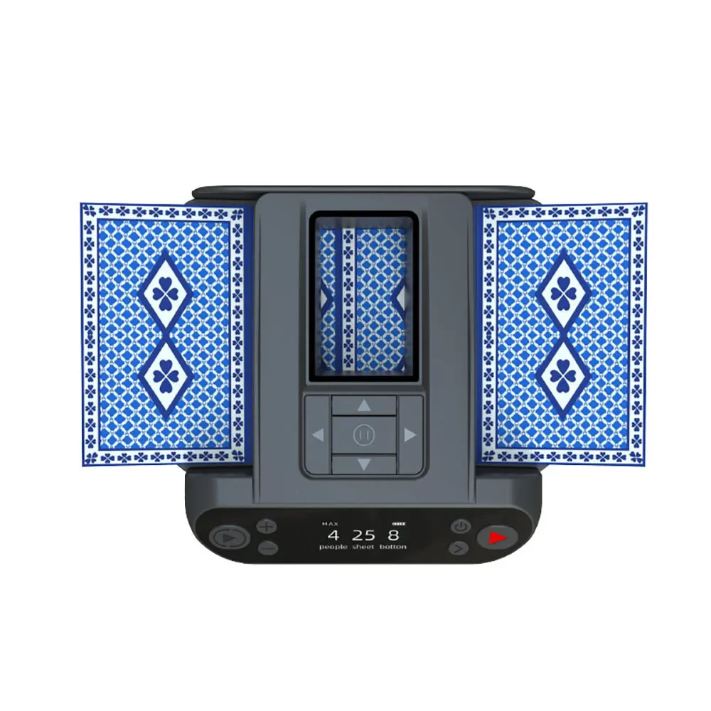 360&deg; Rotating Automatic Card shuffle Dealer Machine 2 In 1 Playing Cards Shuffling Dealing Tool Home party Poker device