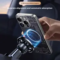 NEW Magnetic Car Phone Holder Stand Car Air Outlet Navigation Bracket For Magsafe Support GPS Mobile Bracket Auto Interior Decor 4