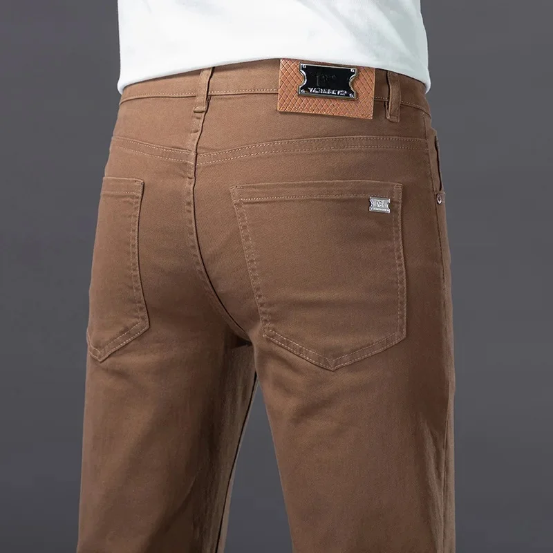 B168 dark coffee trousers