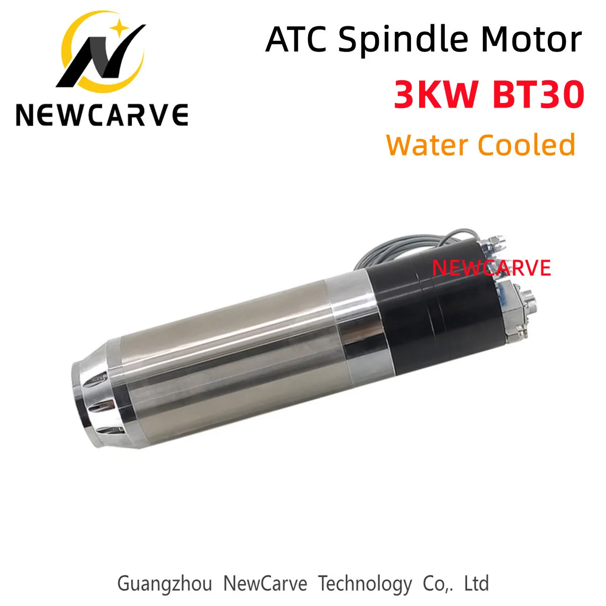 

3KW BT30 Automatic Tool Change Spindle Pneumatic Water Cooling Motor ATC 220V 380V For Engraving Milling Metal