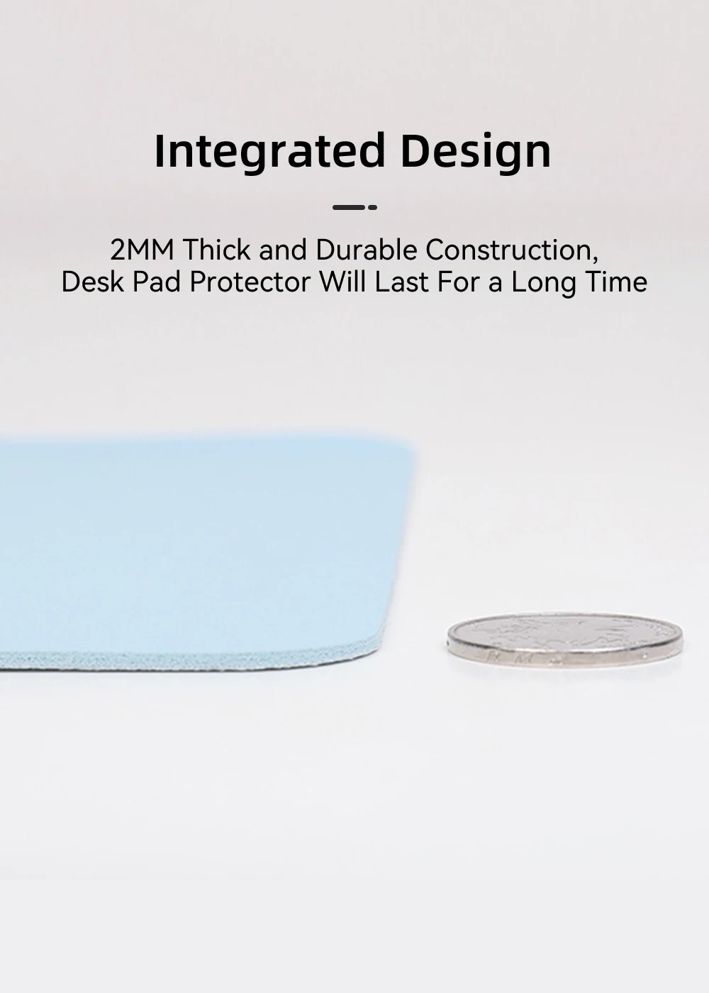 duplo lado, Desktop Protector Mat, antiderrapante MousePad