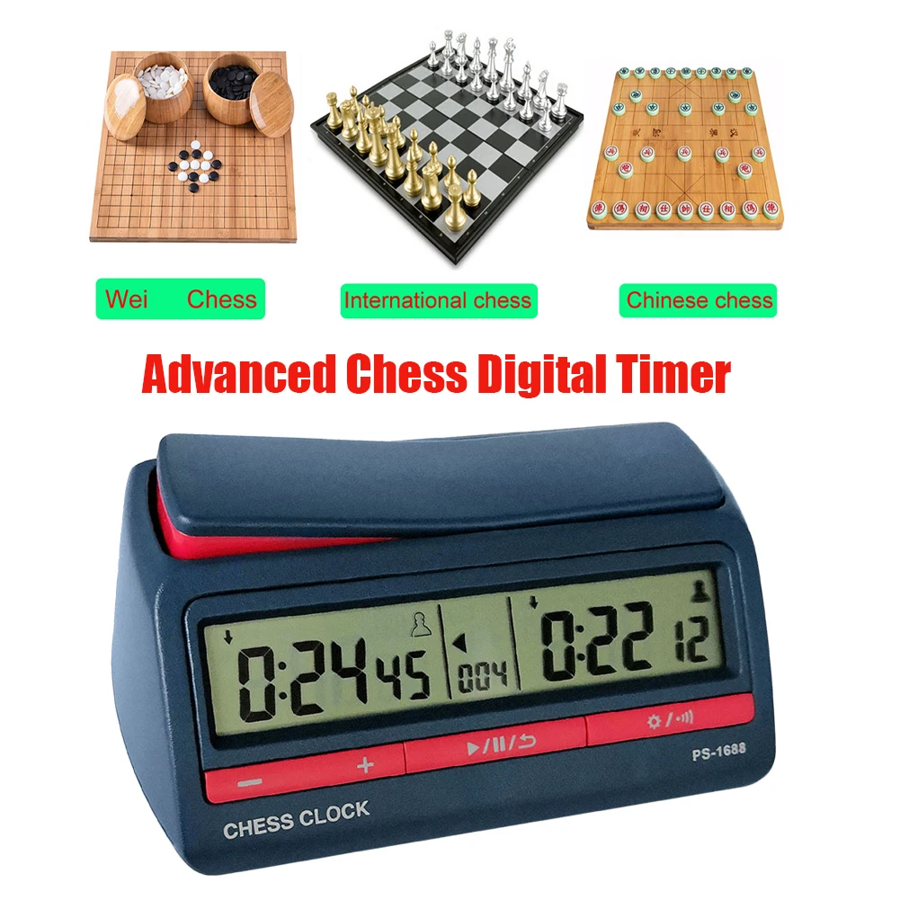 Professioneller Schach Timer Countdown Uhr Hochauflösende Schach Timer 
