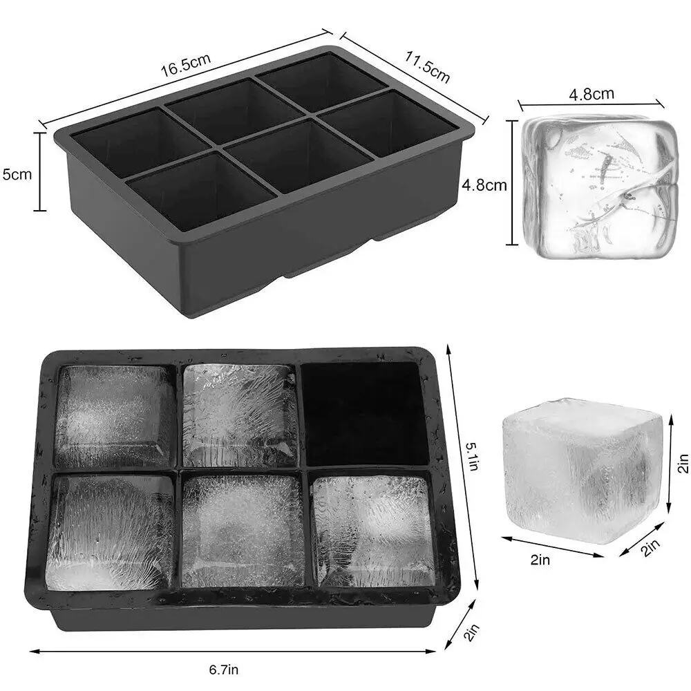 Wholesale Custom BPA Free Easy to Release Ice Cube Mold for Freezer Square  Shaped Ice Mould - China Ice Tray and Ice Maker price