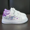 Girls' White Shoes Spring Children Anti-skid Leather Shoes Solid Soles Children's Shallow Mouth Sport Shoes Size 26-37 5
