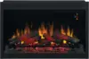 36" Traditional Built-in Electric Fireplace Insert, 120 volt 1