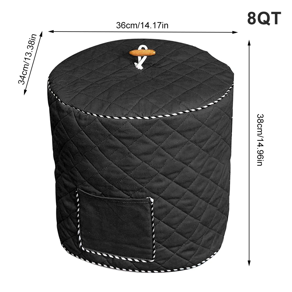 Pressure Cooker Cover 8QD Decorative Home Anti Static Pressure Cookers Dust Cover Lining Interior kitchen dust cover