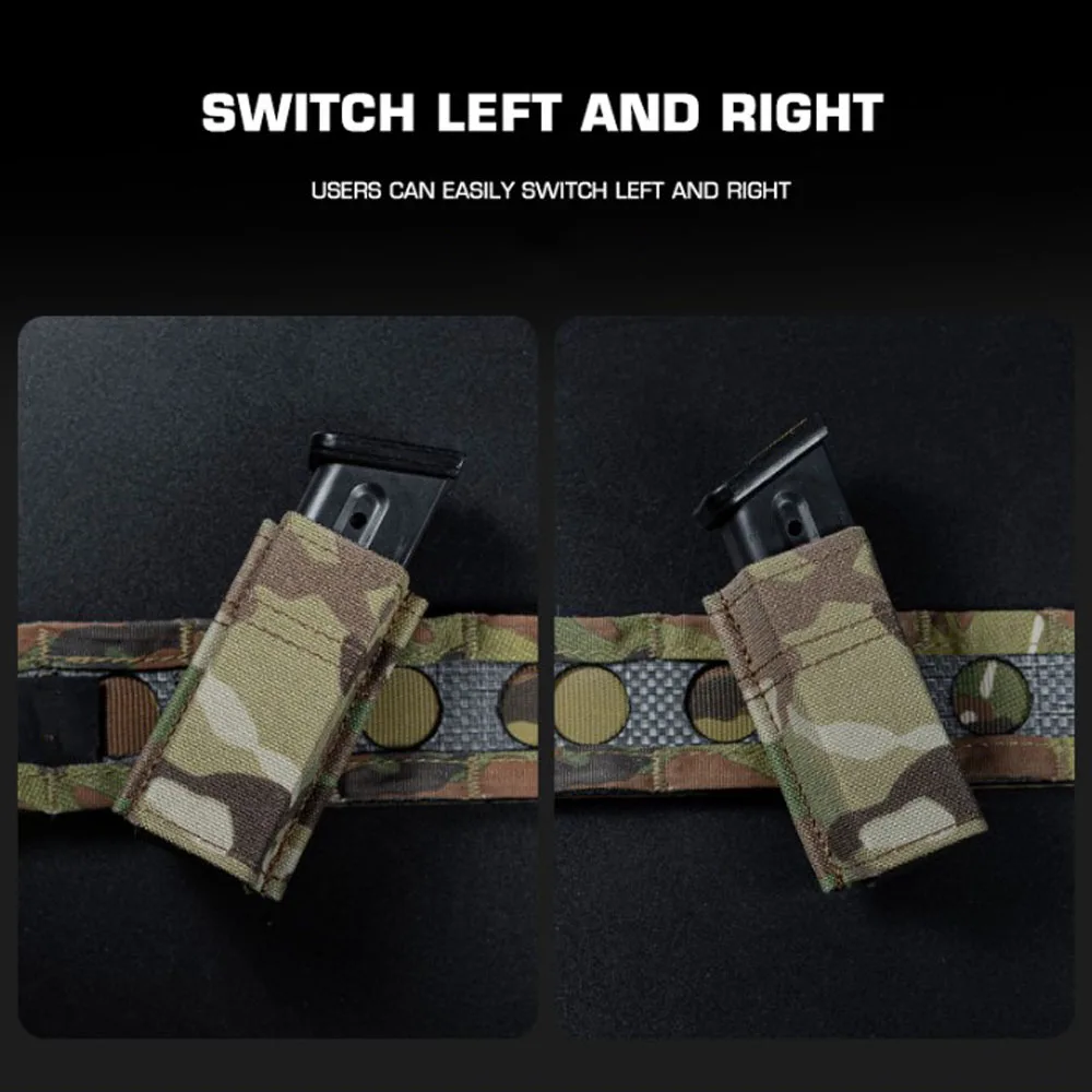 magazine pouch ammo pouch ammunition bag airsoft accessory tactical magazine pouch 9mm pistol single mag bag multi-angle belt adaptation fast militar hunting airsoft mag holder equipment