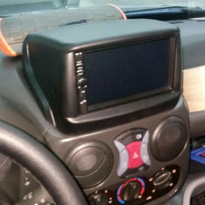 Car Stereo Radio DVD Panel Audio Mount Fascia Kit for Fiat Doblo 2002- DVD Refitting Frame Dash Kit