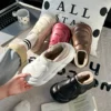 Winter Warm Thick Furry Cartoon Bear Women Plush Slippers Lady Men Waterproof Outside Home Cotton Shoes 6