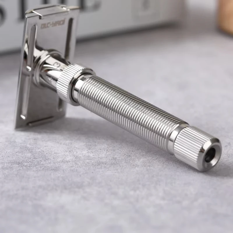 YAQI Adjustable Ultima Stainless Steel Safeety Razor For Mens Wet Shaving Razor High Quality Portable Travel Face Cleaning Tool