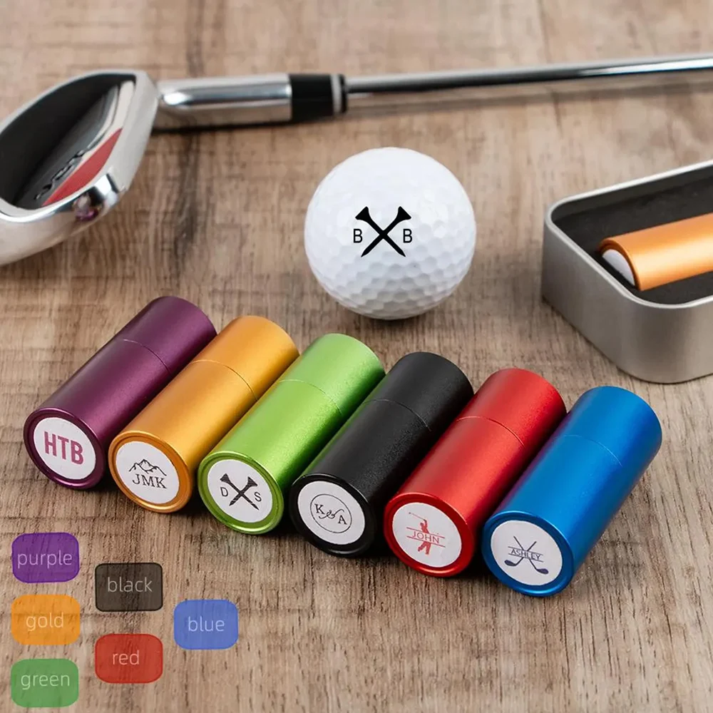 Custom Personalized Golf Ball Stamp Seal 4
