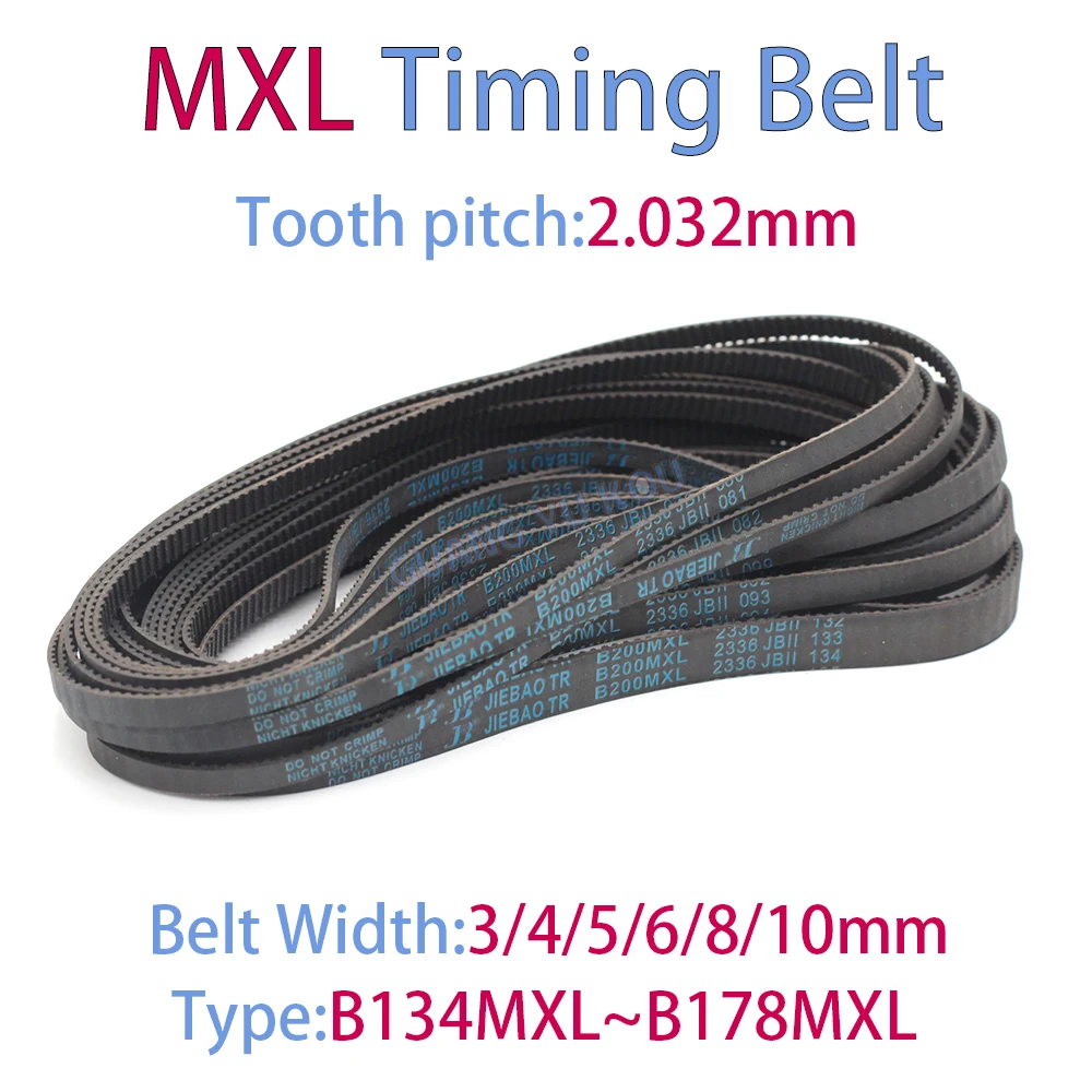 MXL 타이밍 벨트 폭 310mm B134MXL B135MXL B136MXL B137M..