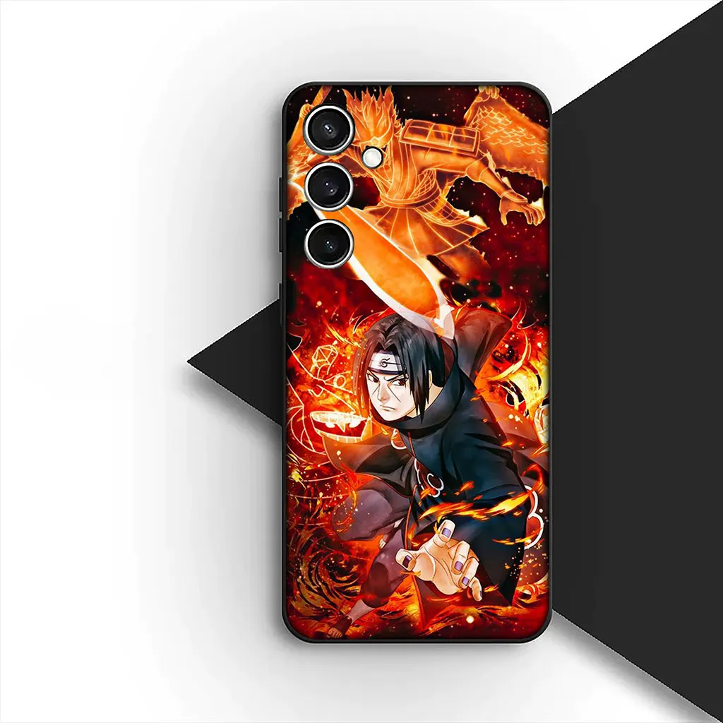 Hinata & Itachi Naruto-Themed Premium Phone Cover | Soft Protective Case