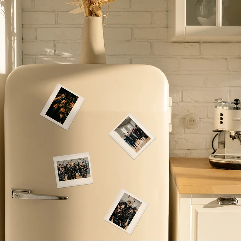 5 Pack 5-Inch Instax Wide Film Magnetic Photo Frame For Fujifilm Wide 400/300 Wide Printer DIY Creative Photo Refrigerator Frame