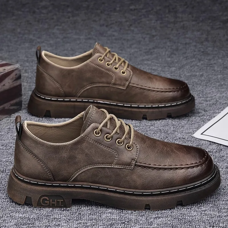

Mens Luxury Shoes Pu Leather Dress Shoes for Men Quality Men Leather Brogue Retrol Bussiness Shoes Men Trend Sneakers