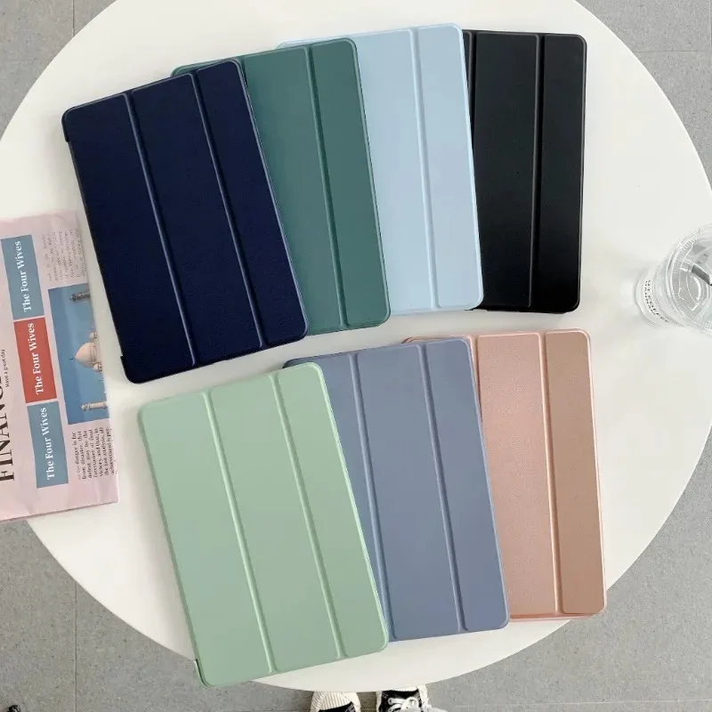 Premium 8.8-inch Trifold Stand Tablet Case - TPU Leather Soft Back Cover