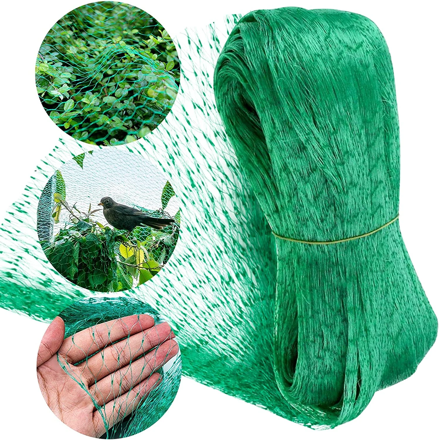 8size Green Anti Bird Protection Net,garden Netting For Plants, Protect