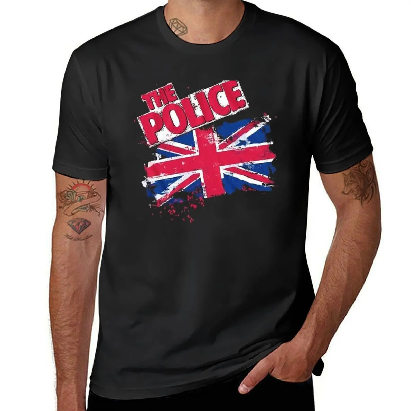 Flag T-Shirt new edition hippie clothes vintage clothes mens plain t shirts