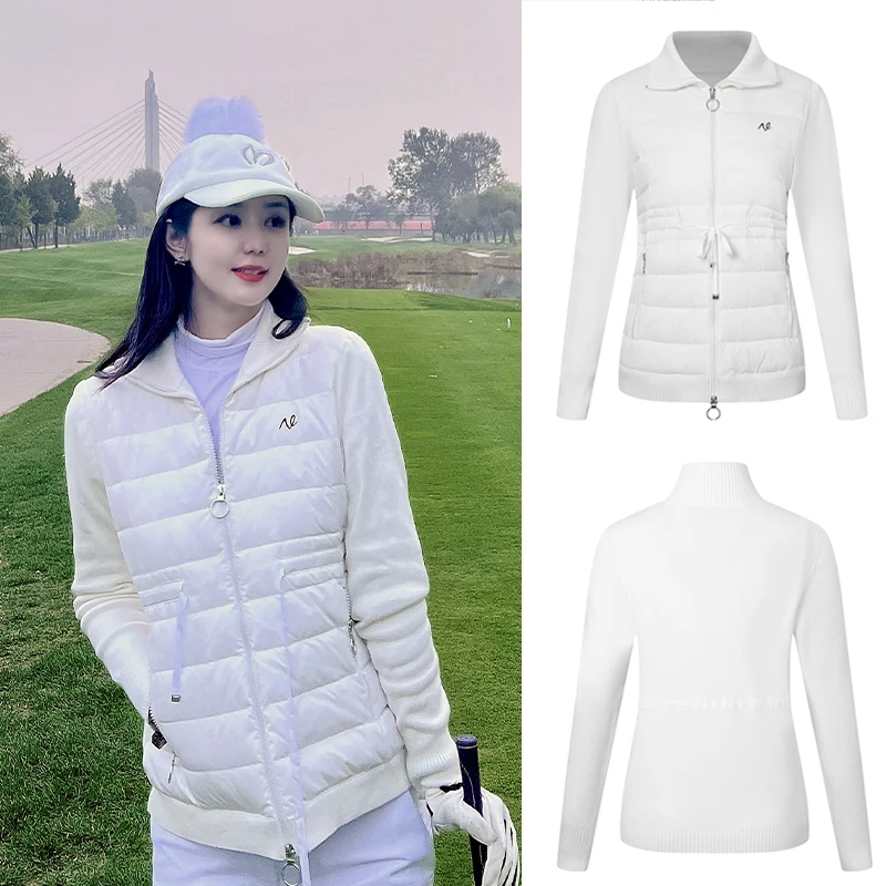 Netls Winter Down Jacket Golf Wear Women's Outdoor Sports Top Coat All