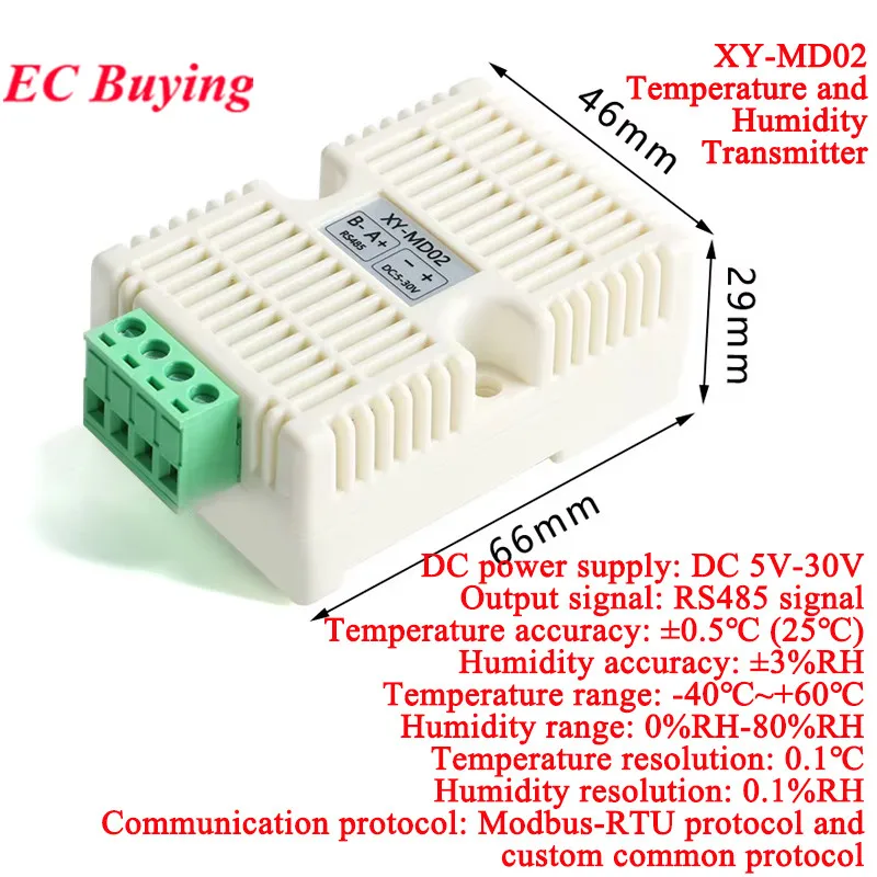 【Premium Quality】 XY-MD02 Temperature and Humidity Detection Sensor ...