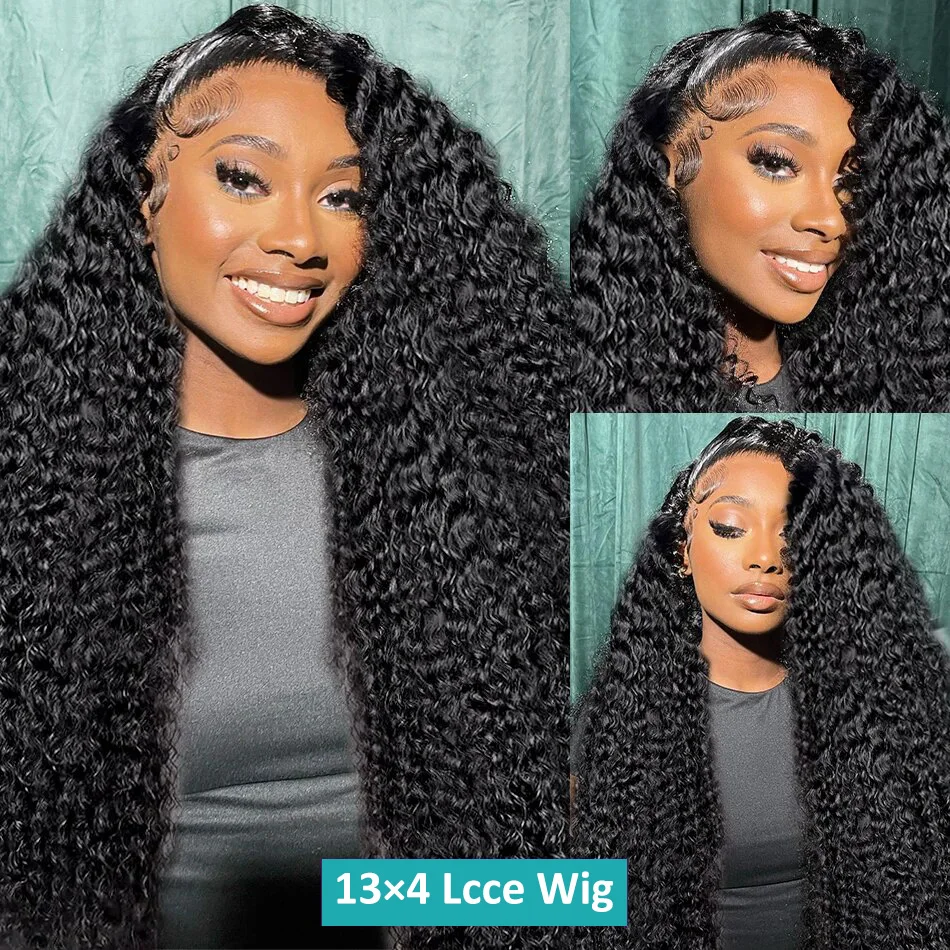 30 40 Inch Water Deep Wave HD Lace Front Human Hair 13x4 13x6 HD Transparent Lace Frontal Wig human hair wig human hair extensions lace front wig human hair wigs front lace wig