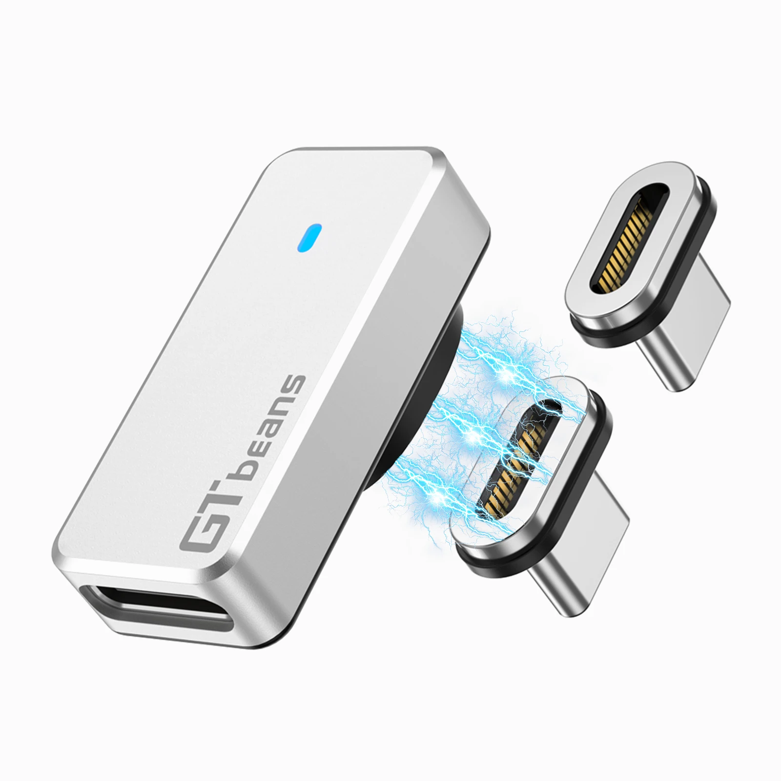 PD140W USB4.0 40Gbps Thunderbolt3 محول مغناطيسي USB C إلى نوع C شحن سريع كابل محول مغناطيسي 8K @ 60 هرتز USB نوع C محول