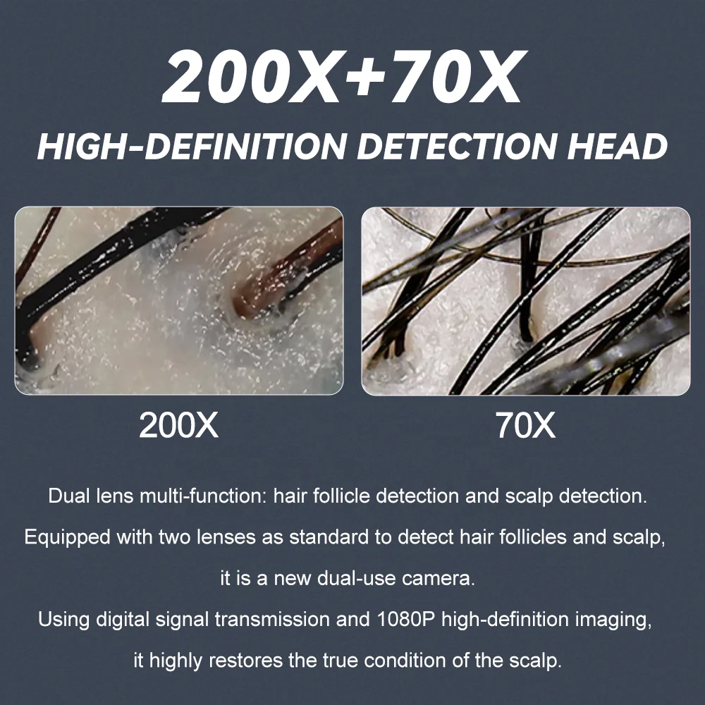 Multifunctional 15 inch 5 In 1 High Frequency Hair Scalp Massage Device for Hair Spa