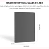 Fotga Square ND Filter ND4/8/ND16/ND64/ND1000 4x5.65 4mm Square Neutral Density Filter Double-sided coated Optical Glass Filter 2
