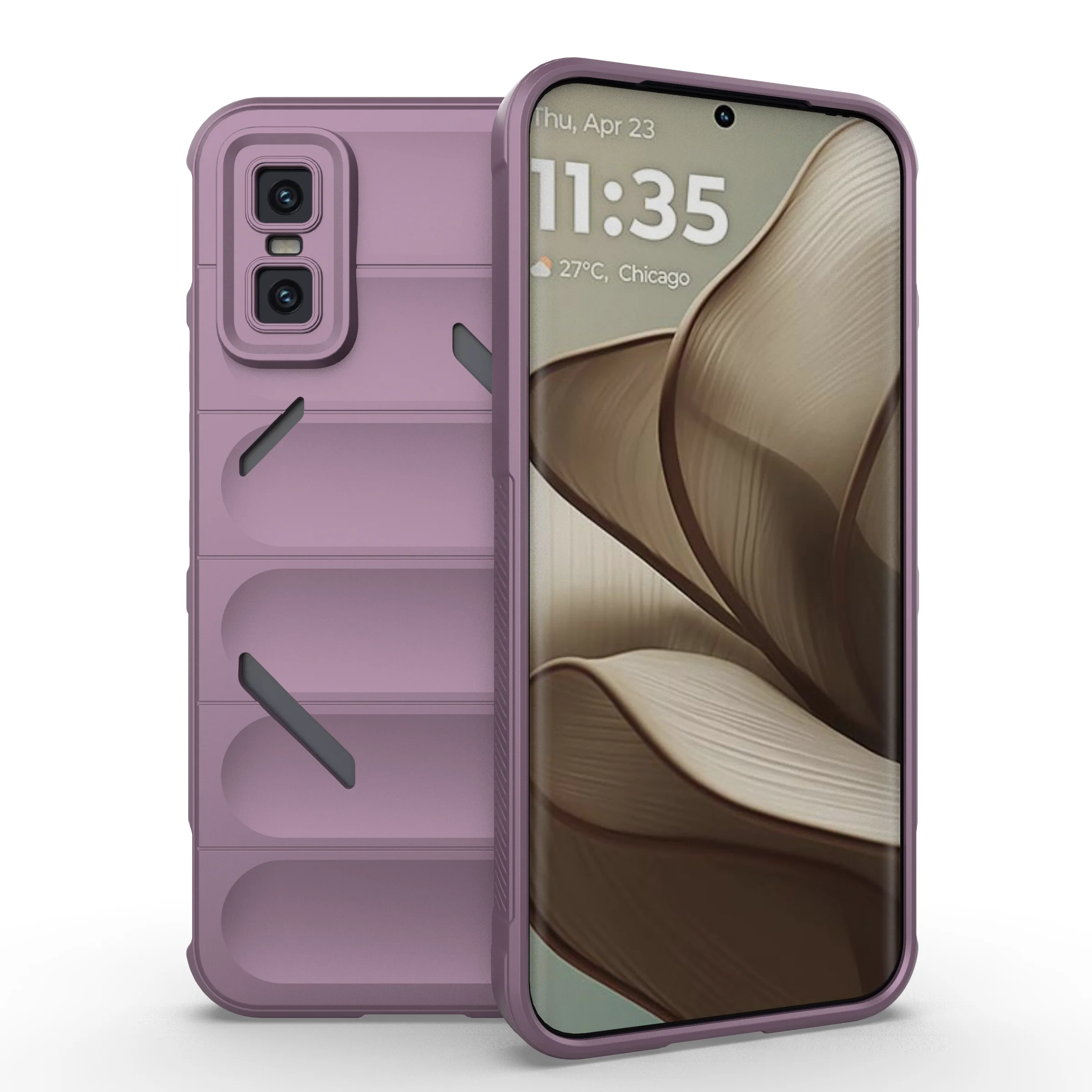 Liquid Silicone Fashion Classic Non-Slip Protective Bumper Case - High Quality
