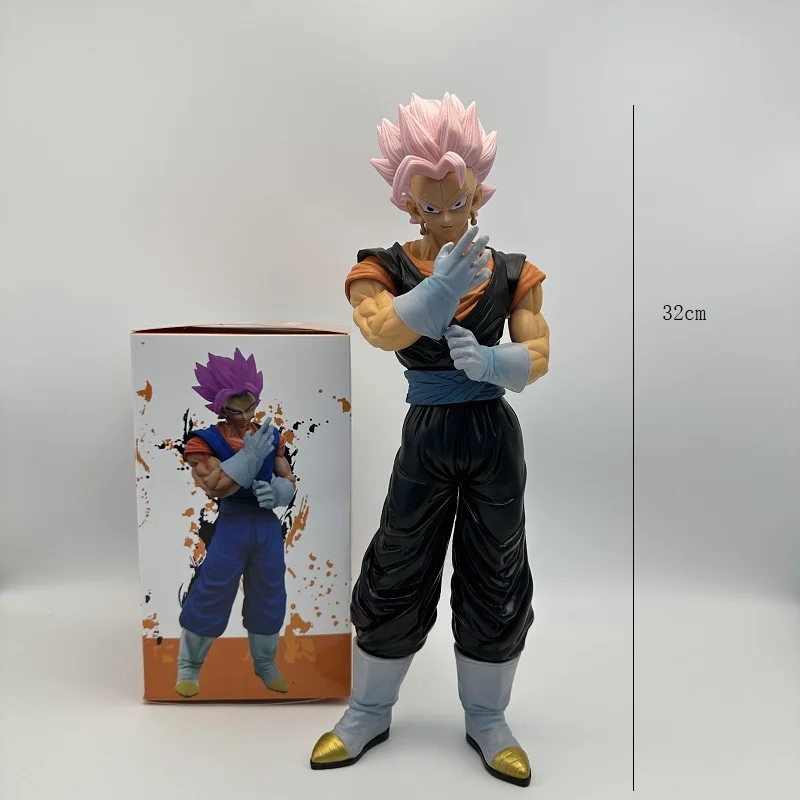 32cm vegetto dragão bola figuras super saiyan goku vegeta complexo