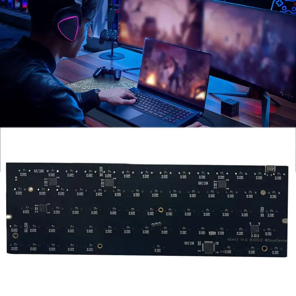 K64h3mz PCBA Jade pro付属 K64H3MZ Magnetic Axis Motherboard For Sayodevice Magnetic