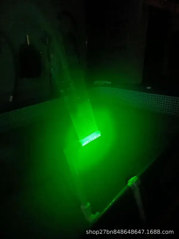 Swimming Pool Fountain Sprays Colorful LED Lights Pool Waterfall Fountains Outdoor Swimming Spa Pond Waterfall Decoration solar fountain water fountain garden pond fountain