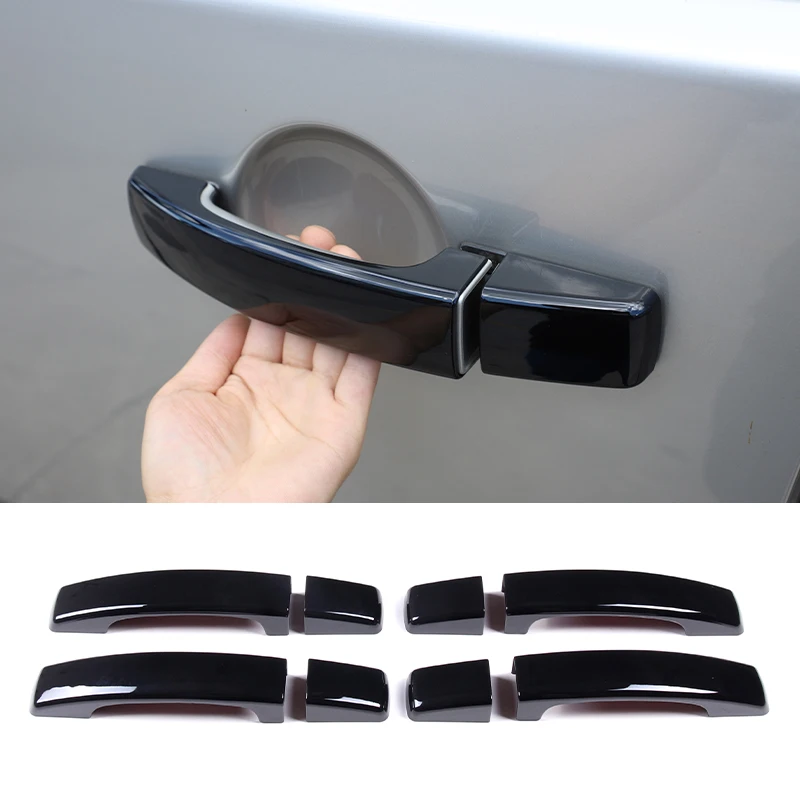 

8Pcs Door Handle Cover Trim Car Decoration For Range Rover Sport Freelander 2 ABS Land Rover Discovery 4 LR4 Styling Accessories