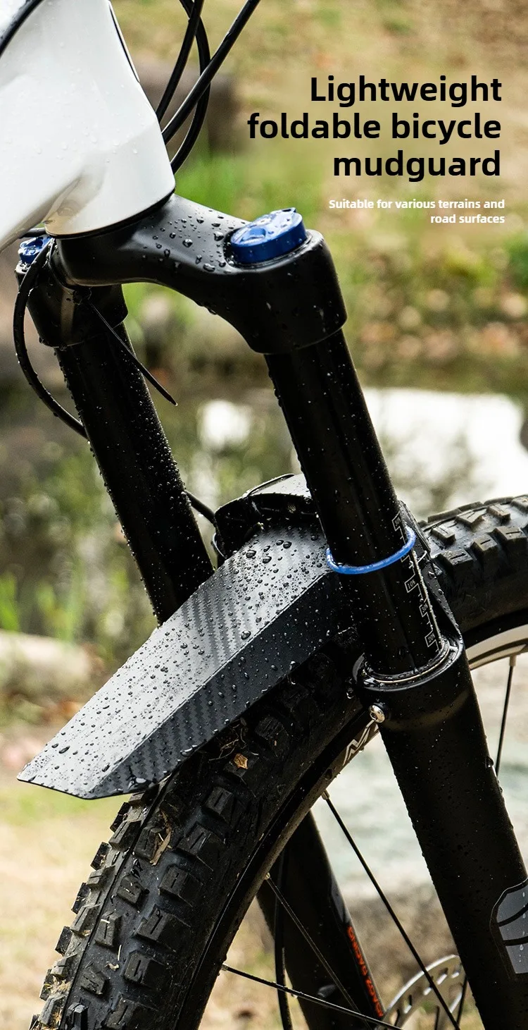 Ultraleichte Fahrrad Kotflügel MTB Vorne/Hinten Kotflügel Schnelle Entfernung Universal Sattel Kotflügel Fahrrad Reifen Rad Fender Radfahren Teile – Detail 1