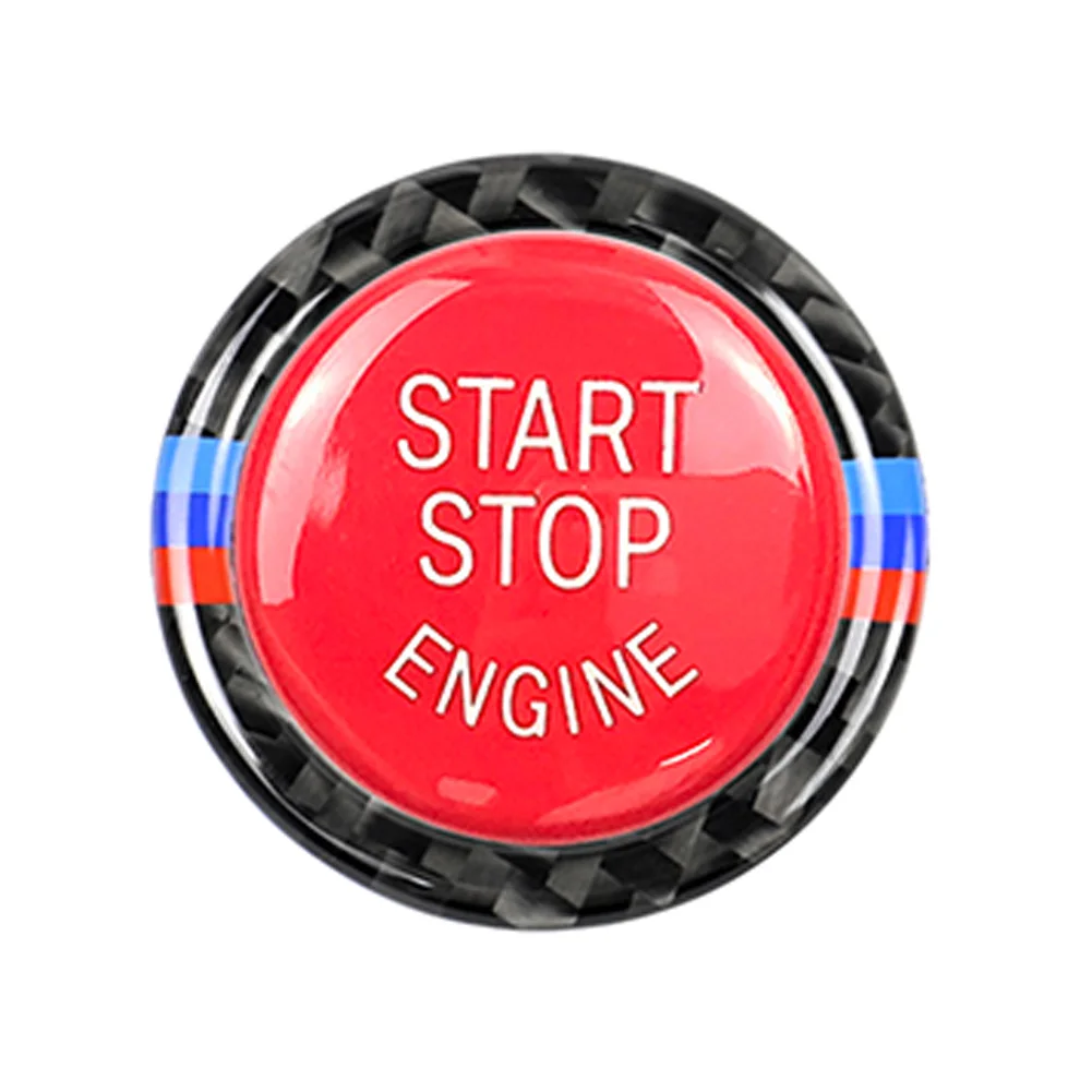 BMW E90 E92 E93 320i용 엔진 시동 정지 버튼 교체 커버 + 트림 링