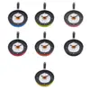 Frying Pan with Fried Eggs Design Wall Clock, 9x8inch for Kitchen,Living Room,Bedroom Decor 3