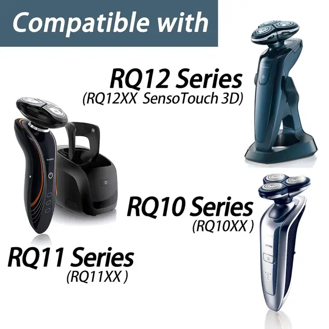 交換用シェーバーヘッド、Philips RQ1250 RQ1260 RQ1275 RQ1280 RQ1290 RQ1250CC RQ RQ12  交換用シェーバーヘッド、Philips RQ1250 RQ1260 RQ1285 RQ1285CC RQ1050 RQ10 交換用シェーバーヘッド、Philips  RQ1250 RQ1260 RQ1275 RQ1280 RQ1290 RQ1250CC RQ 交換用 ... RQ12 交換用シェーバーヘッド、Philips RQ1250、RQ1260、RQ1275、RQ1280、RQ1290、RQ1250