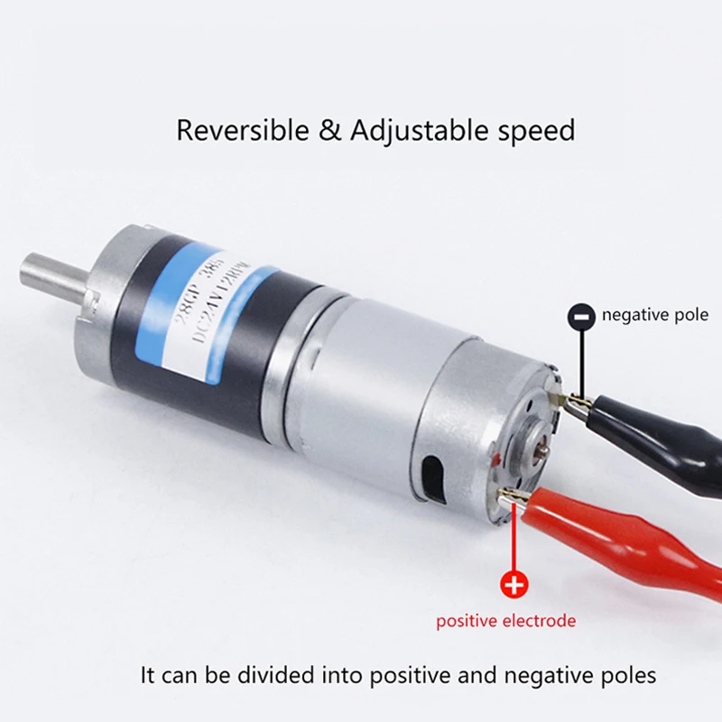 28GP-385 유성 기어박스 소형 DC 감속 모터 속도 조절 저소음 12V 24V 모터 28MM 금속 기어 12RPM2386RPM