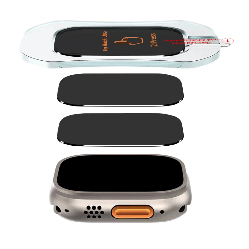 PrivacyApple Watch ȭ  ũ ȣ, Ʈ 49mm Ƽ  HD iWatch ʸ, ڵ  ġ  